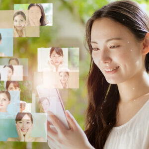 SNS　友だち　ソーシャル　ネット　LINE